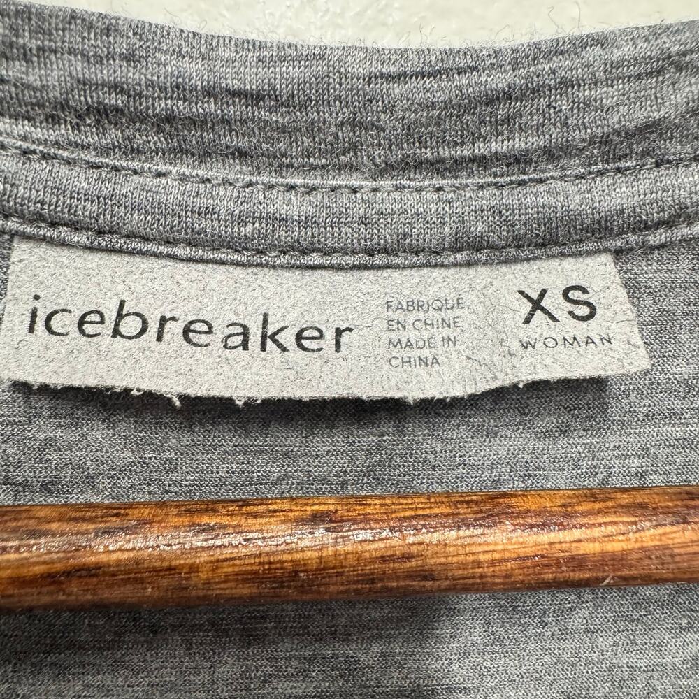 Bundle 2 Icebreaker Wool Crew Neck Short Sleeve Base Layer Tees Women Outdoor XS - Picture 11 of 15